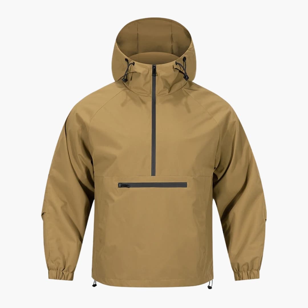 Men's Hooded Softshell Jacket with Zip Pocket 4