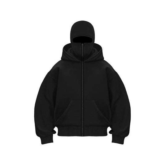 Men's Hooded Sports Sweatshirt with Balaclava 0