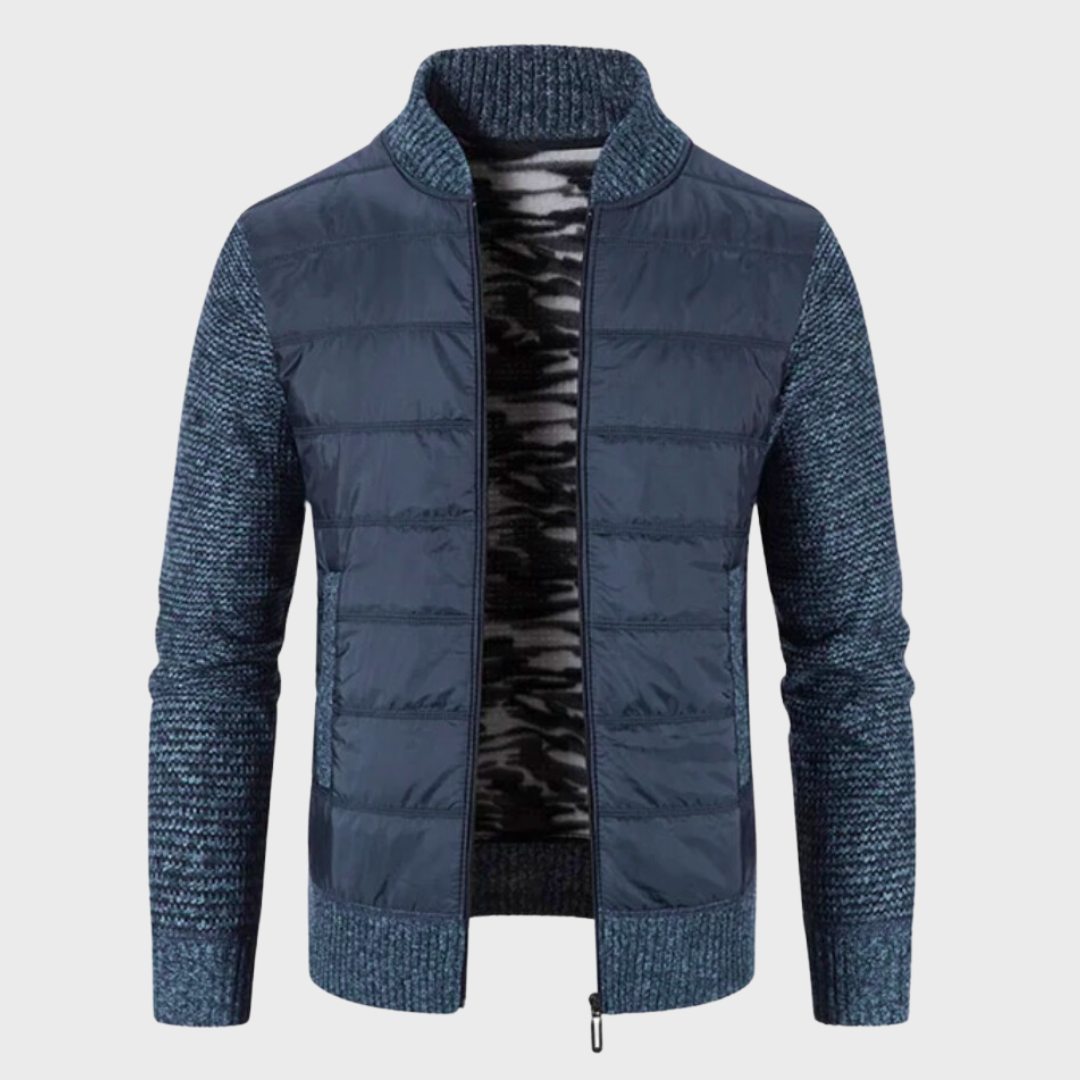 Men's Hybrid Jacket - Stylish Winter Coat for Cold Weather 1