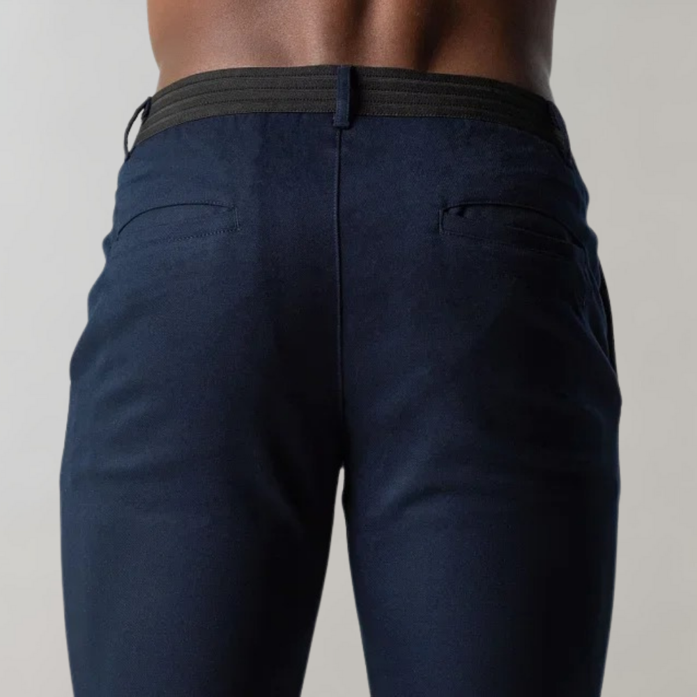 Men's Khaki Chino Pants for Versatile Style and Comfort