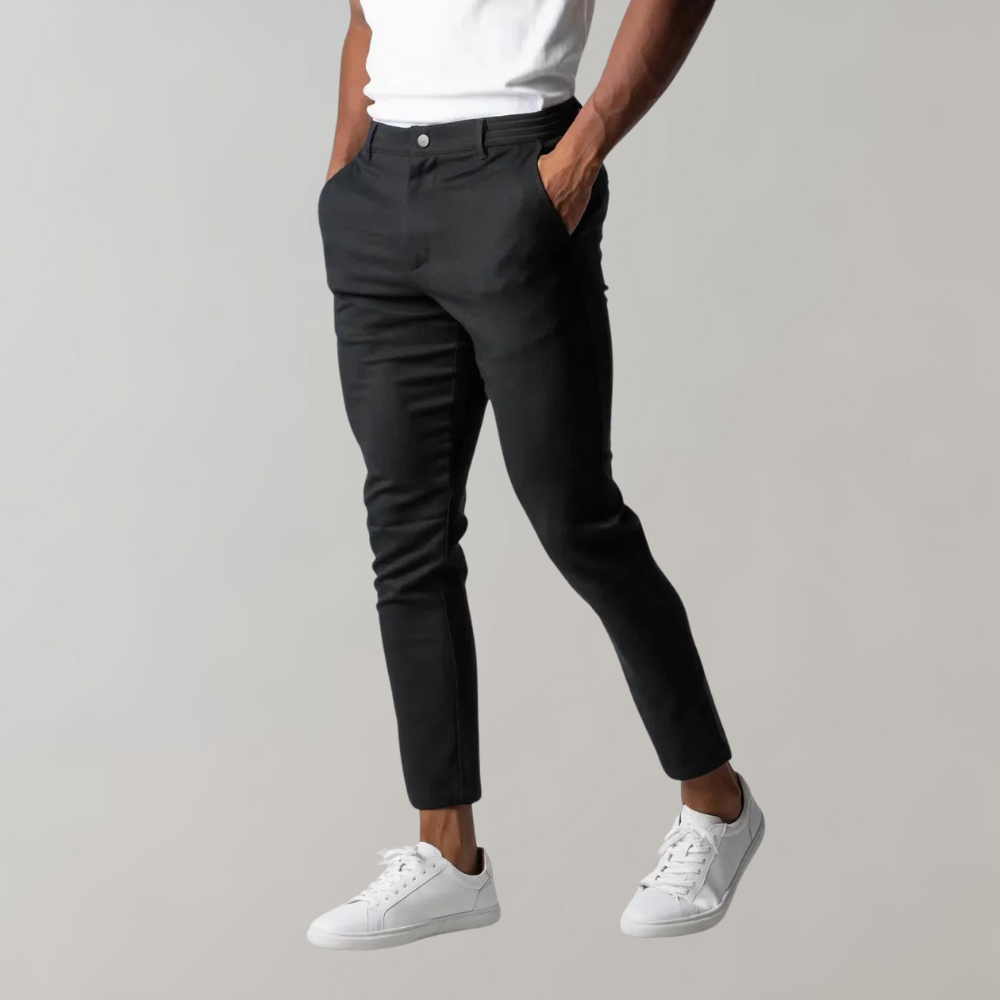 Men's Khaki Chino Pants for Versatile Style and Comfort
