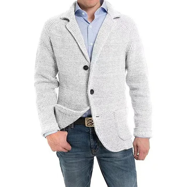 Men's Knitted Cardigan with Button Detail 5