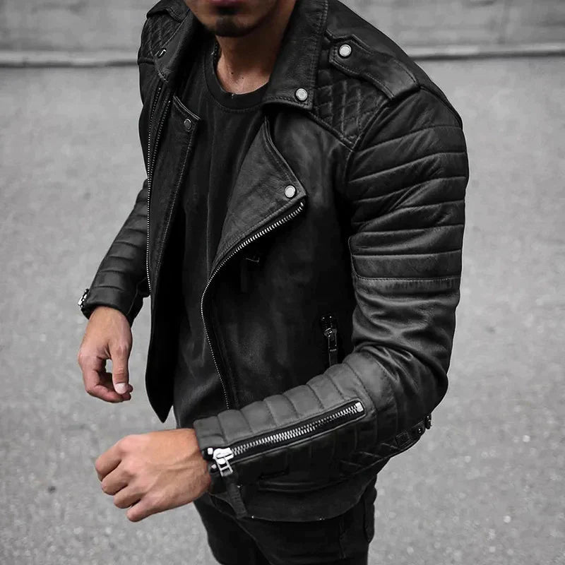 Men's Leather Jacket - Stylish Premium Quality Outerwear 1
