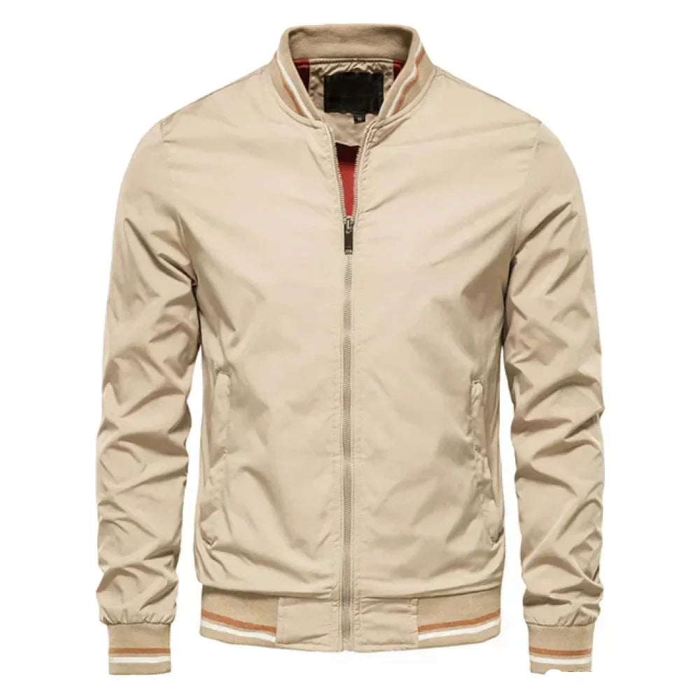 Men's Lightweight Bomber Jacket with Sporty Style 7