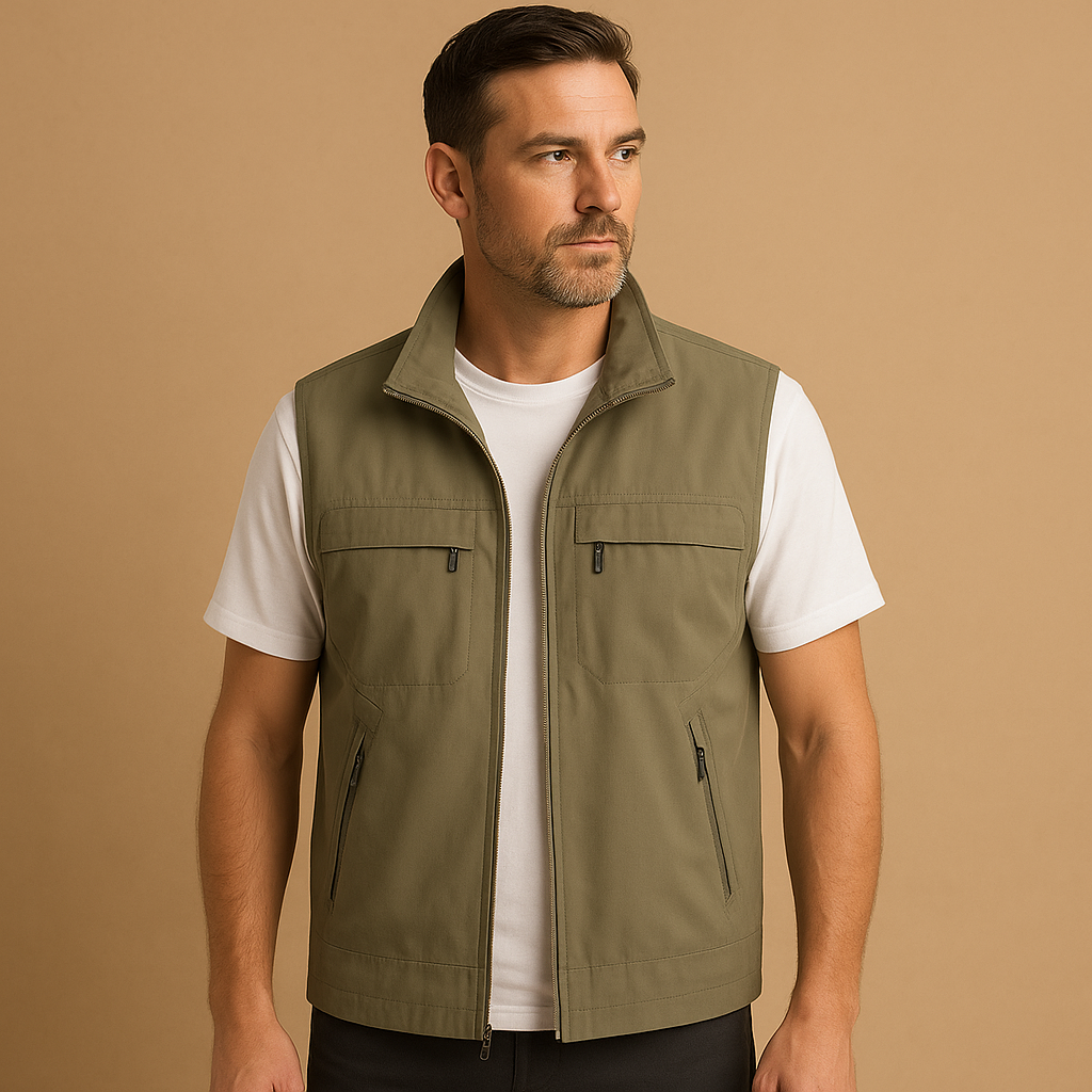 Men's Lightweight Outdoor Cardigan with Short Sleeves 3