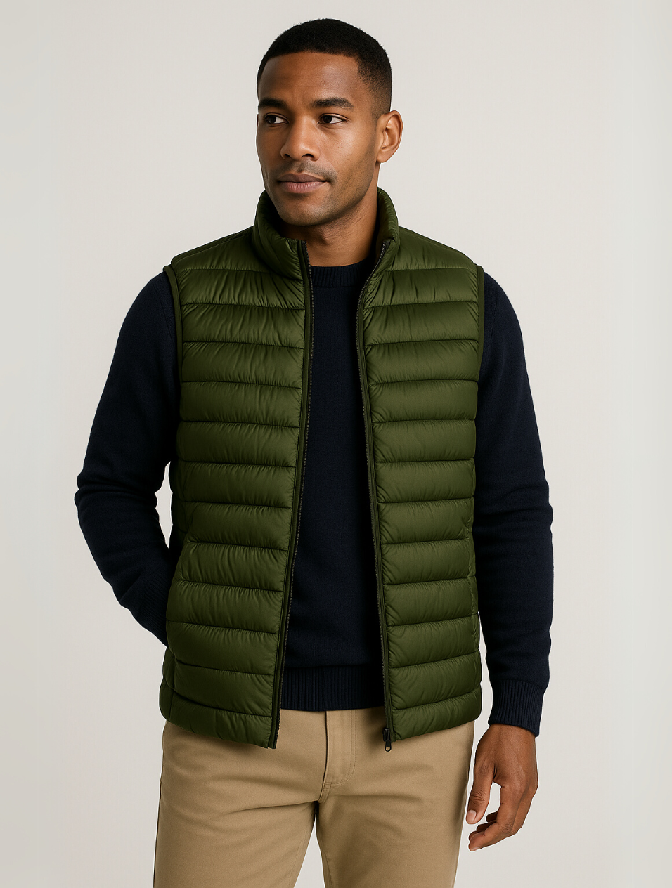 Men's Lightweight Quilted Body Warmer 0