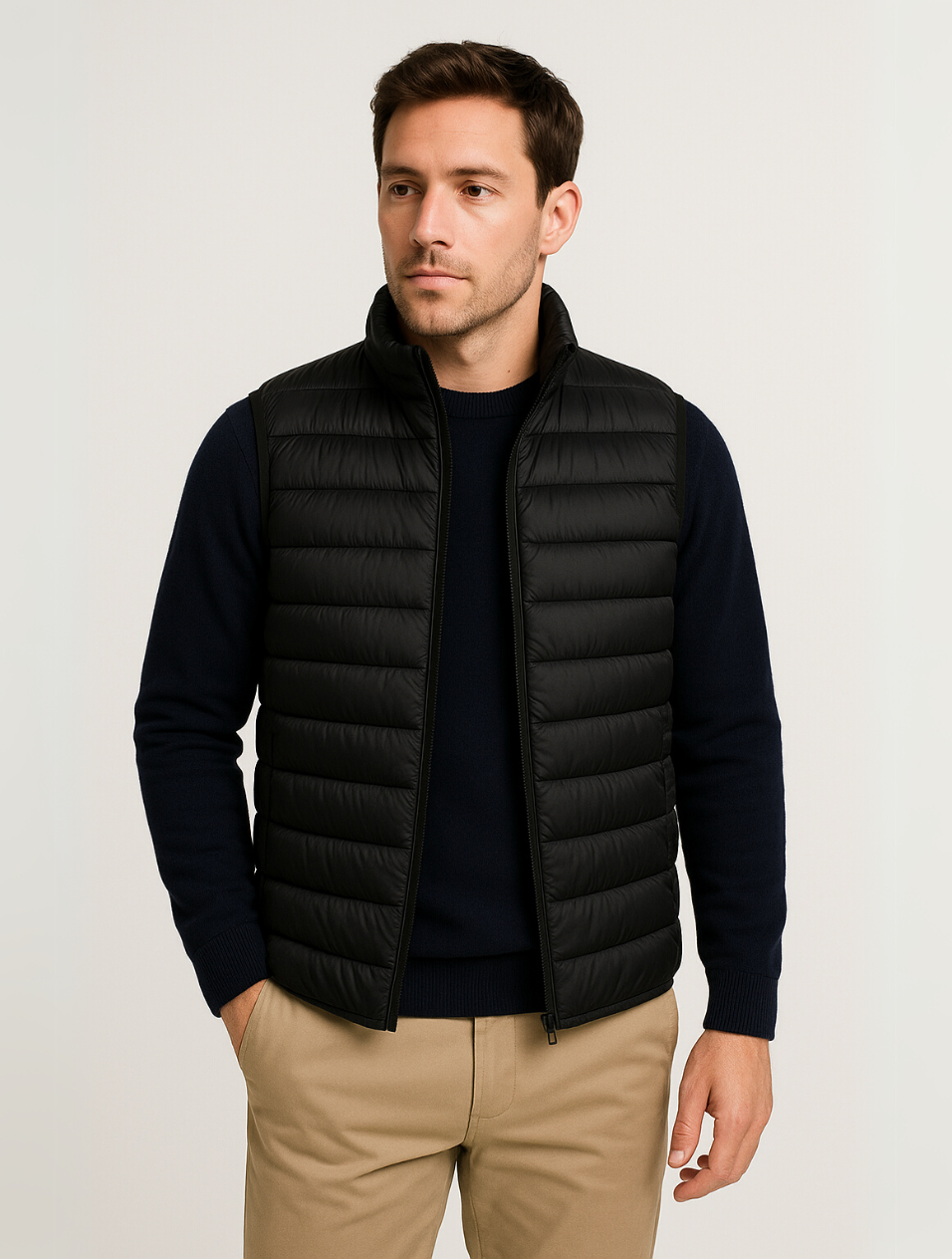Men's Lightweight Quilted Body Warmer 5