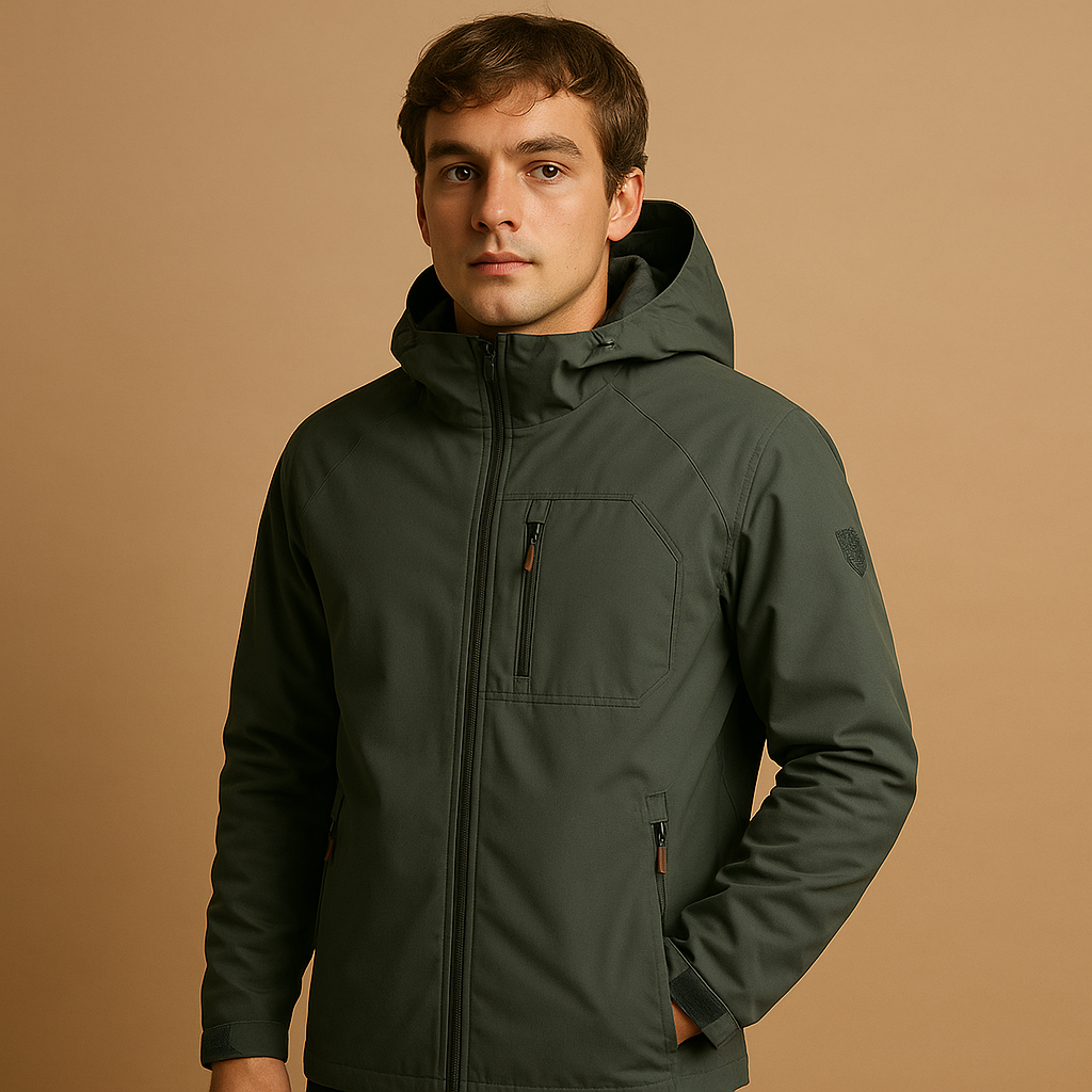 Men's Lightweight Waterproof Windbreaker Jacket 1