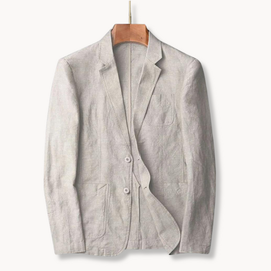 Men's Linen Blazer Jacket - Casual and Stylish Blazer for Men 0