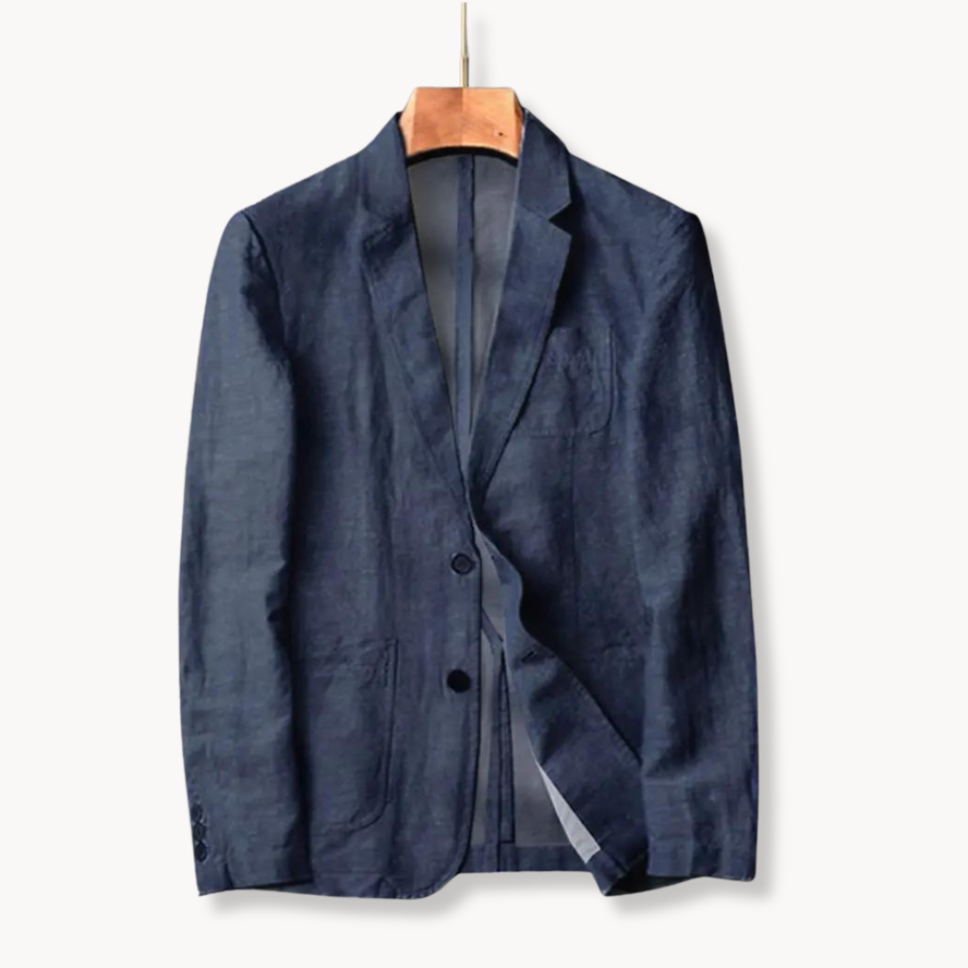 Men's Linen Blazer Jacket - Casual and Stylish Blazer for Men 1