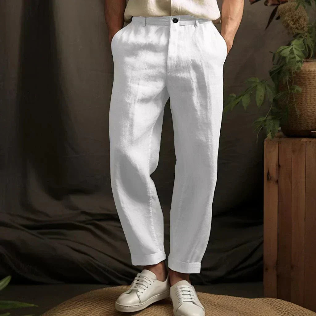 Men's Linen Pants for Casual Summer Wear 1
