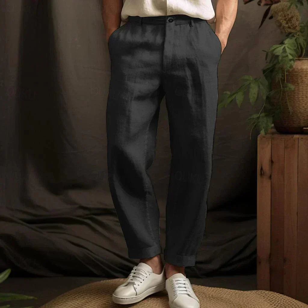 Men's Linen Pants for Casual Summer Wear 2