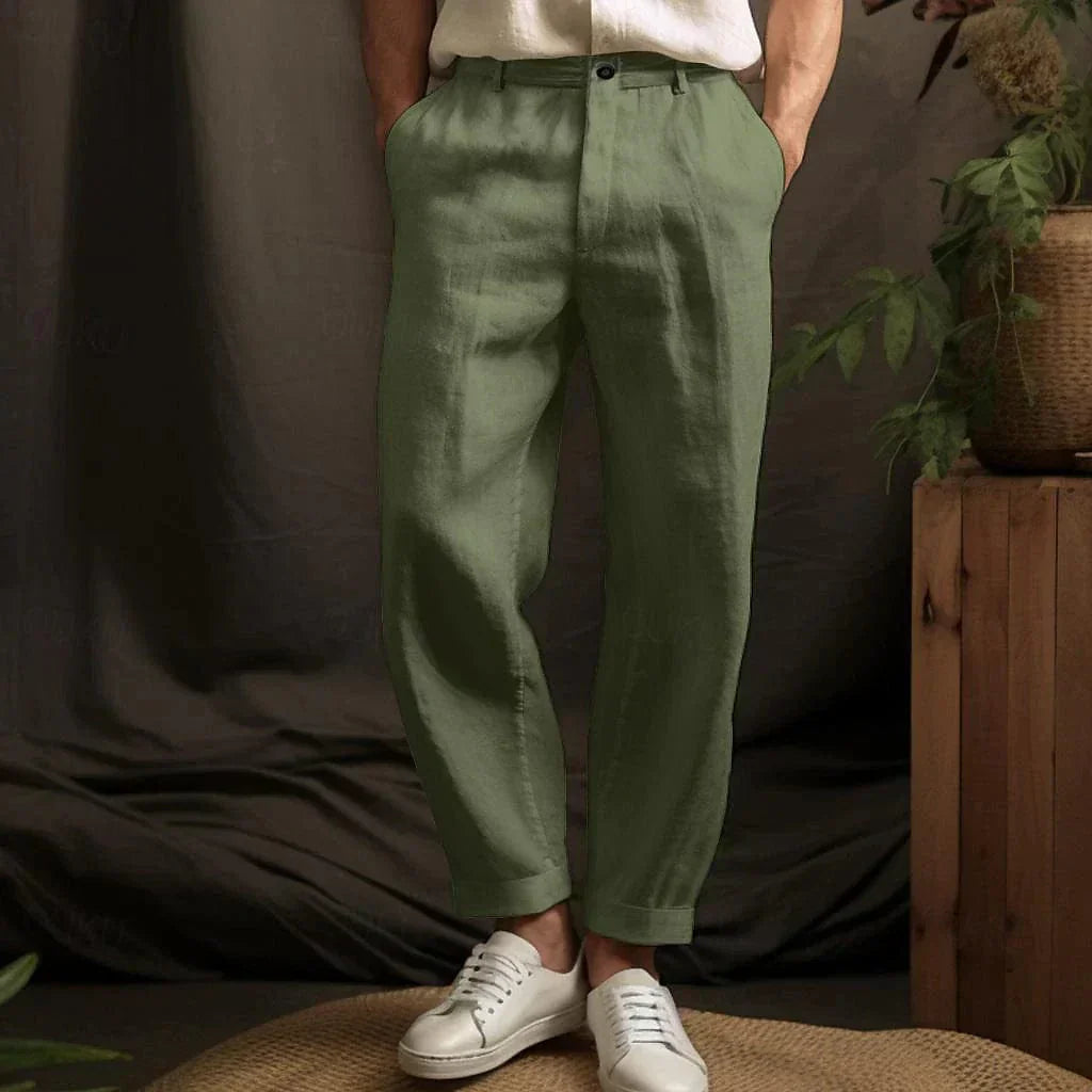 Men's Linen Pants for Casual Summer Wear 3