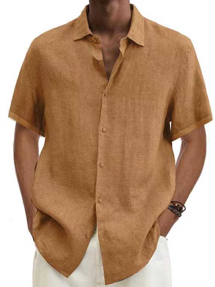 Men's Linen Shirt - Stylish & Comfortable Casual Wear 10