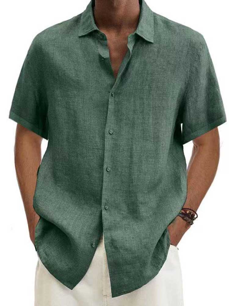 Men's Linen Shirt - Stylish & Comfortable Casual Wear 4
