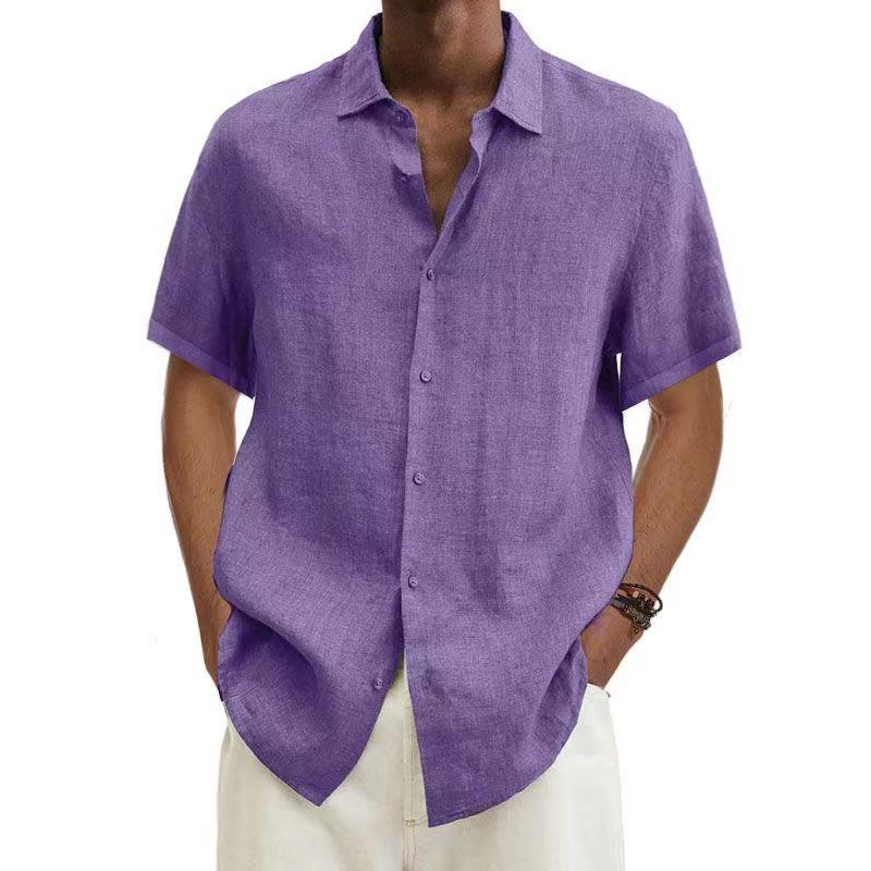 Men's Linen Shirt - Stylish & Comfortable Casual Wear 9