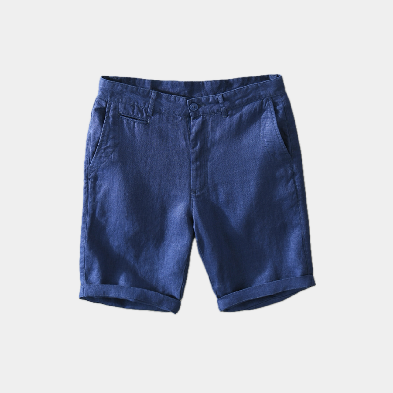 Men's Linen Tailored Shorts 2