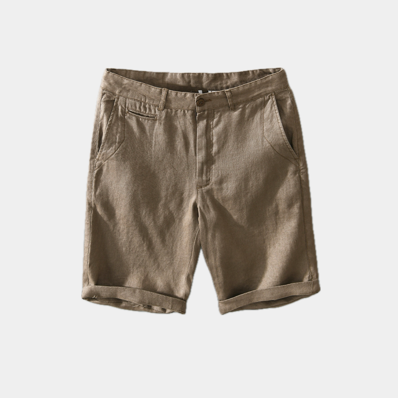 Men's Linen Tailored Shorts 3