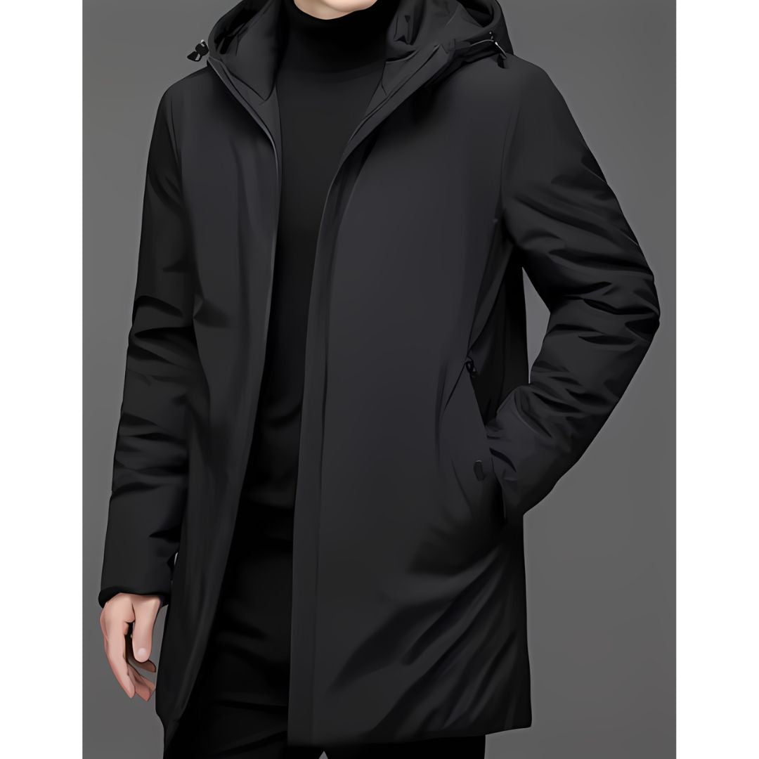 Men's Long Insulated Winter Jacket 1