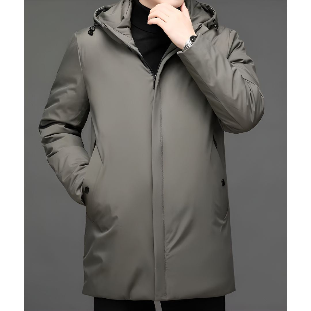 Men's Long Insulated Winter Jacket 3