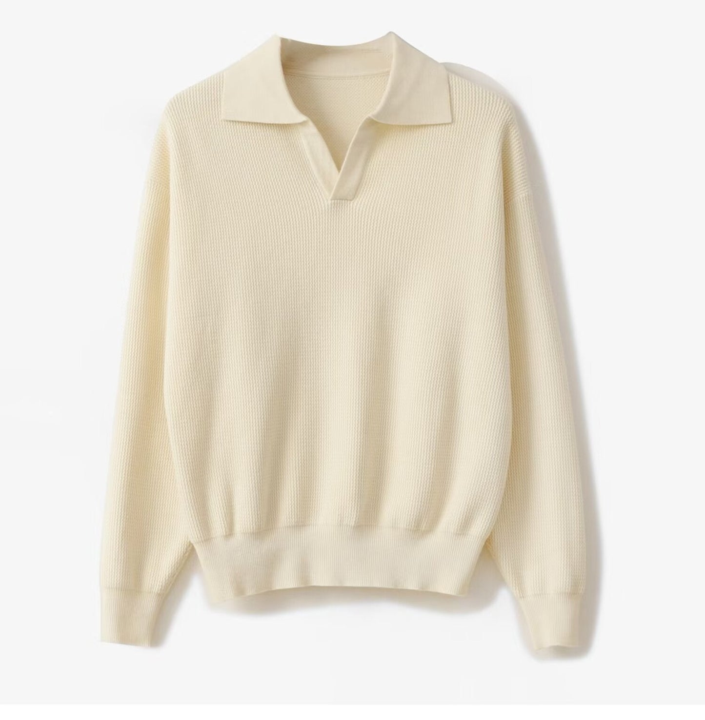 Men's Loose Long-Sleeved Shirt for Casual and Business Wear 3