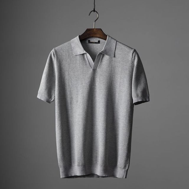 Men's Polo Shirt - Stylish and Breathable Casual Wear 0