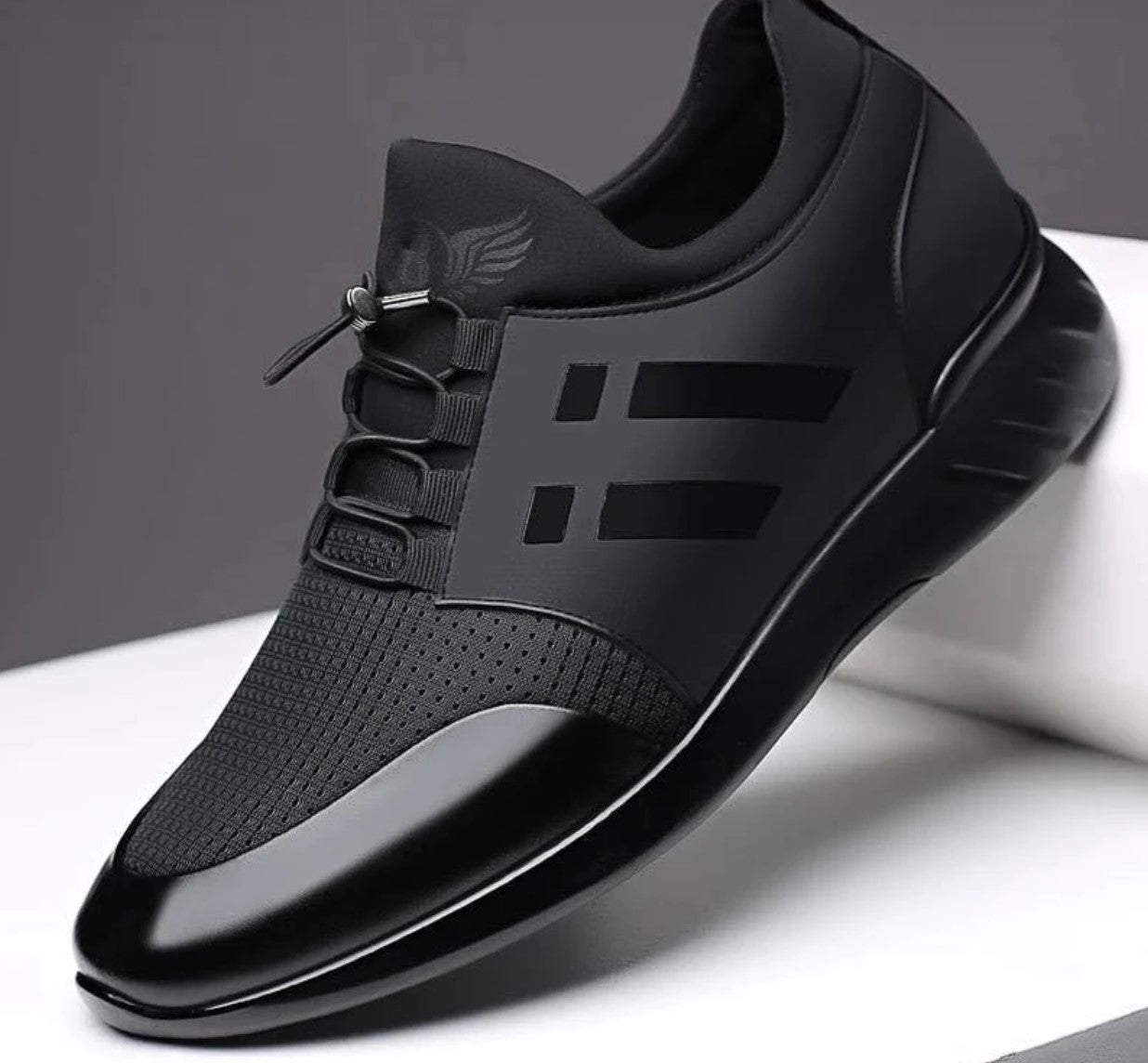Men's Premium Leather Comfort Sneakers 0