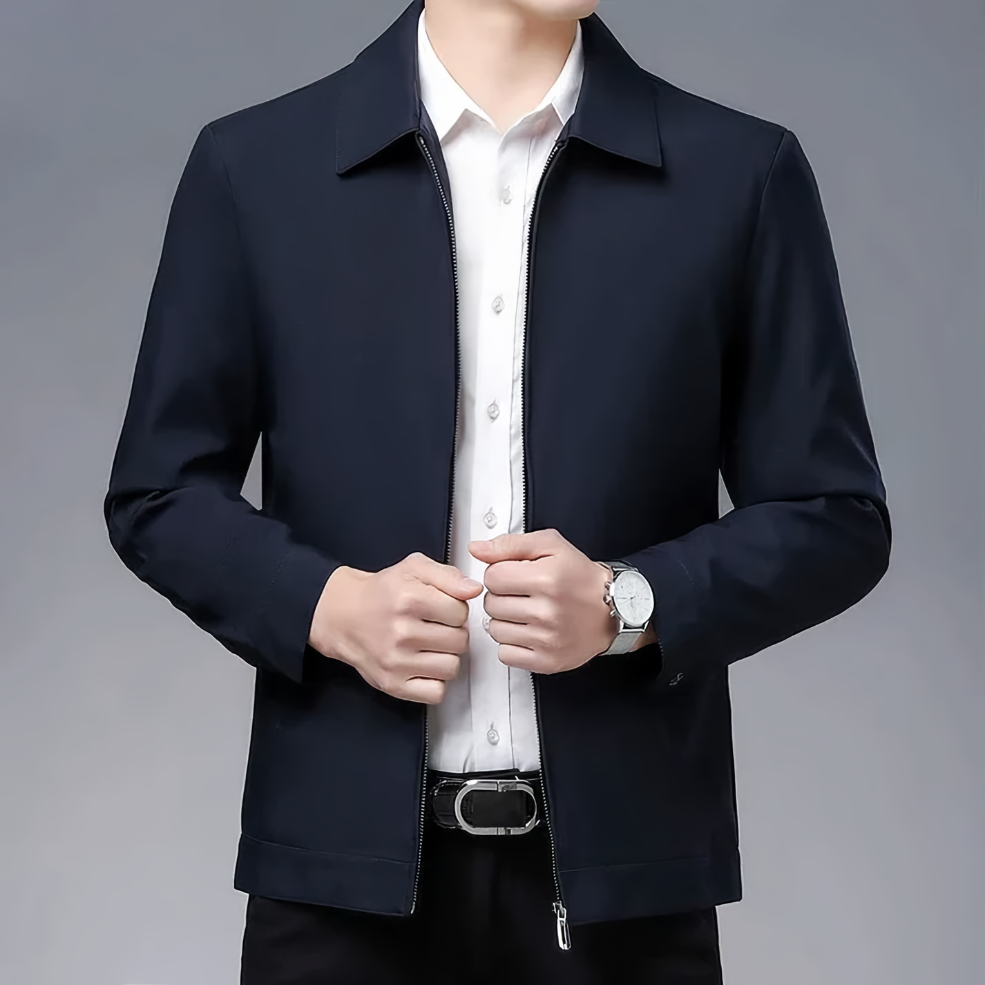 Men's Premium Wool Blend Jacket for Casual and Formal Wear