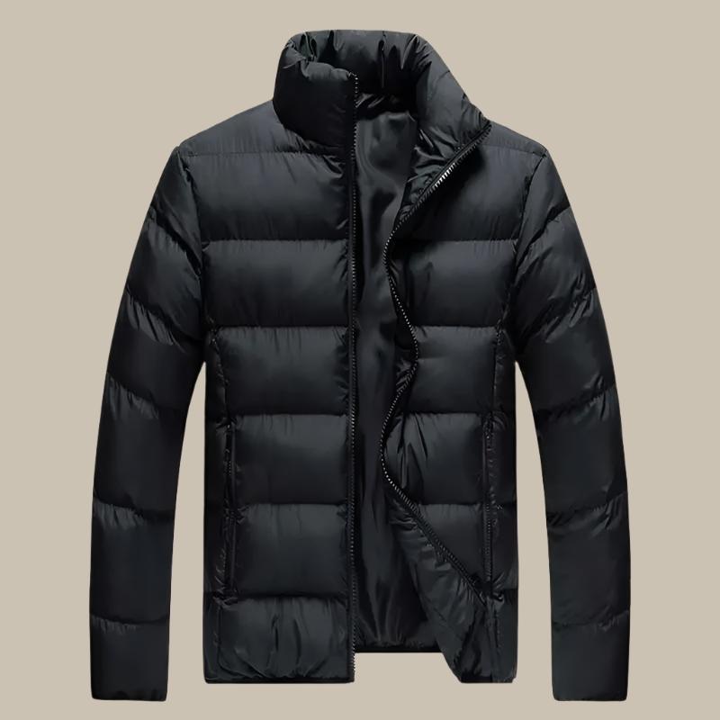 Men's Puffer Jacket - Casual Winter Coat for Cold Weather 2