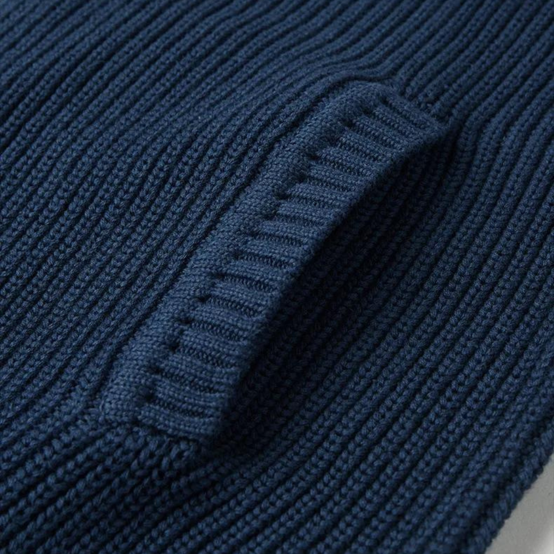 Men's Quarter Zip Sweater for Casual Style and Comfort 6