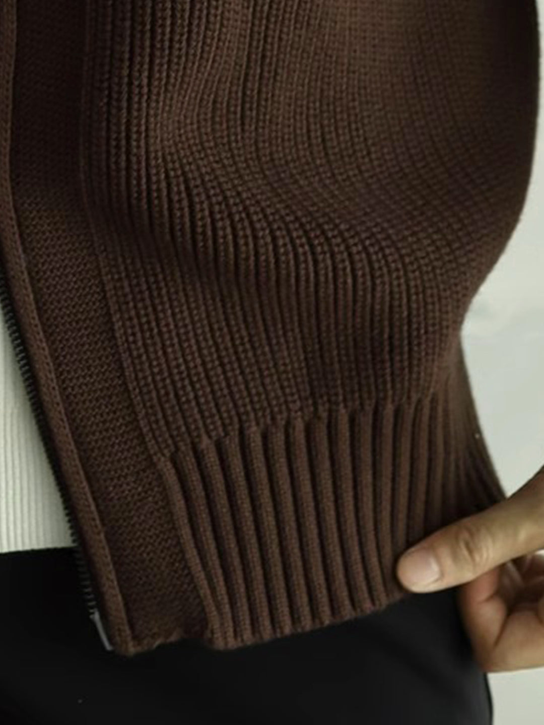 Men's Quarter Zip Sweater for Stylish Warmth 3