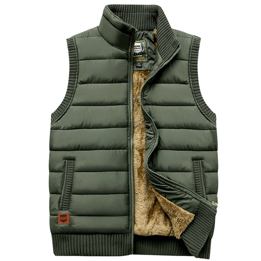 Men's Quilted Sleeveless Winter Vest 0