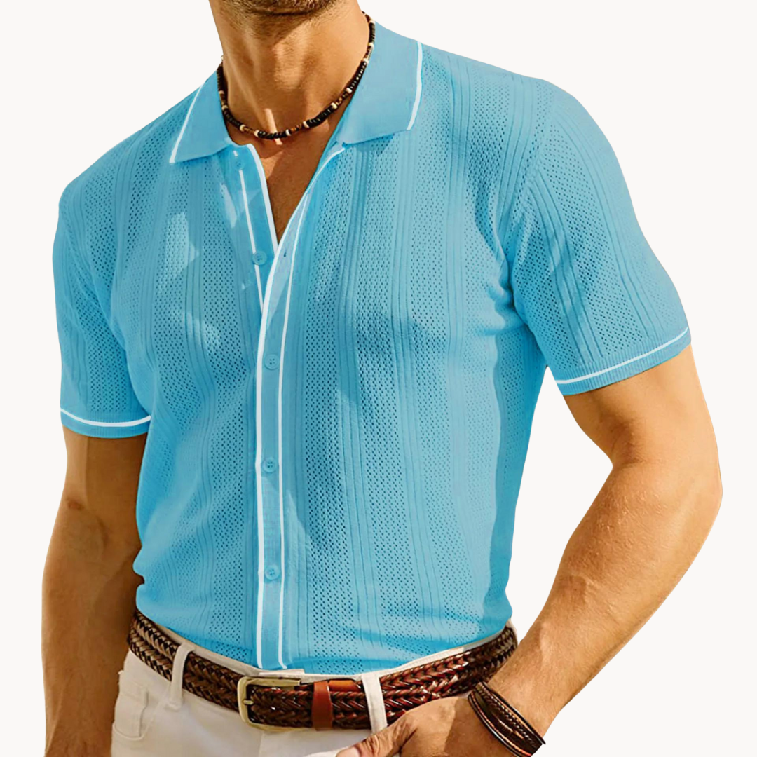 Men's Short-Sleeve Polo Shirt - Lightweight & Comfortable 2