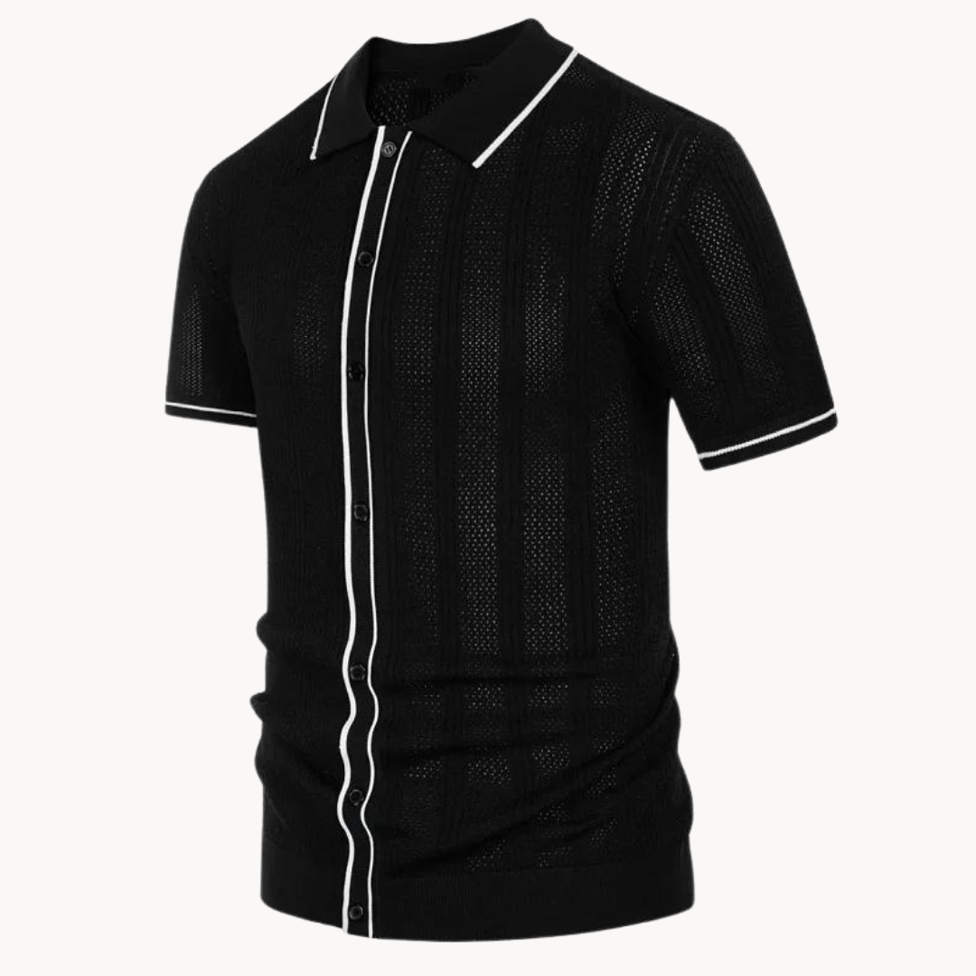 Men's Short-Sleeve Polo Shirt - Lightweight & Comfortable 7