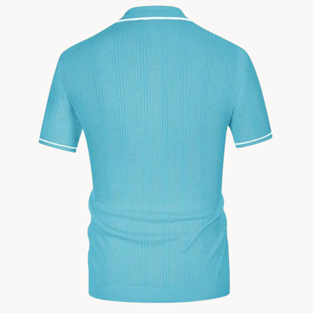 Men's Short-Sleeve Polo Shirt - Lightweight & Comfortable 8