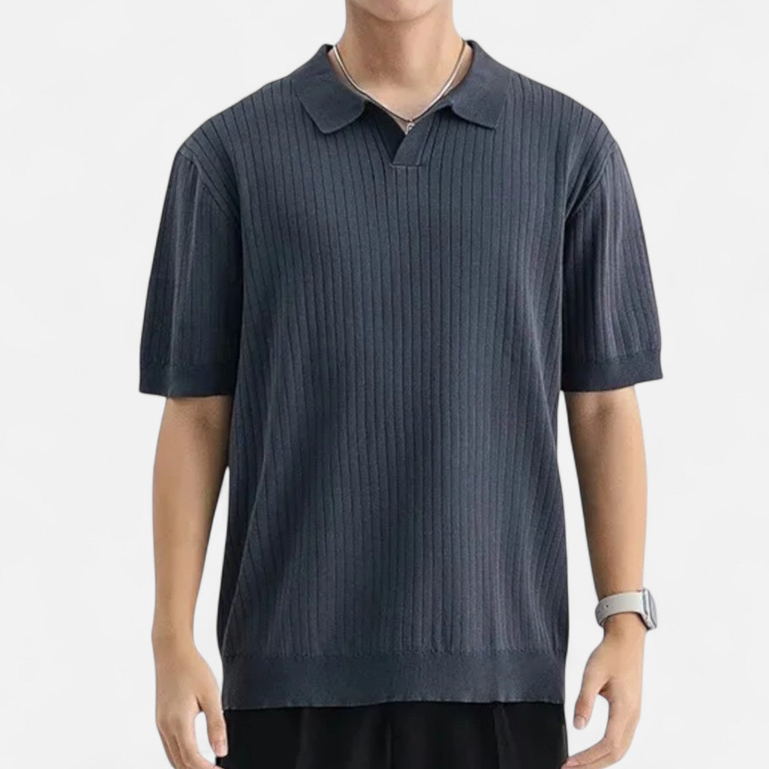 Men's Silk Polo Shirt - Comfortable Summer Essential 10