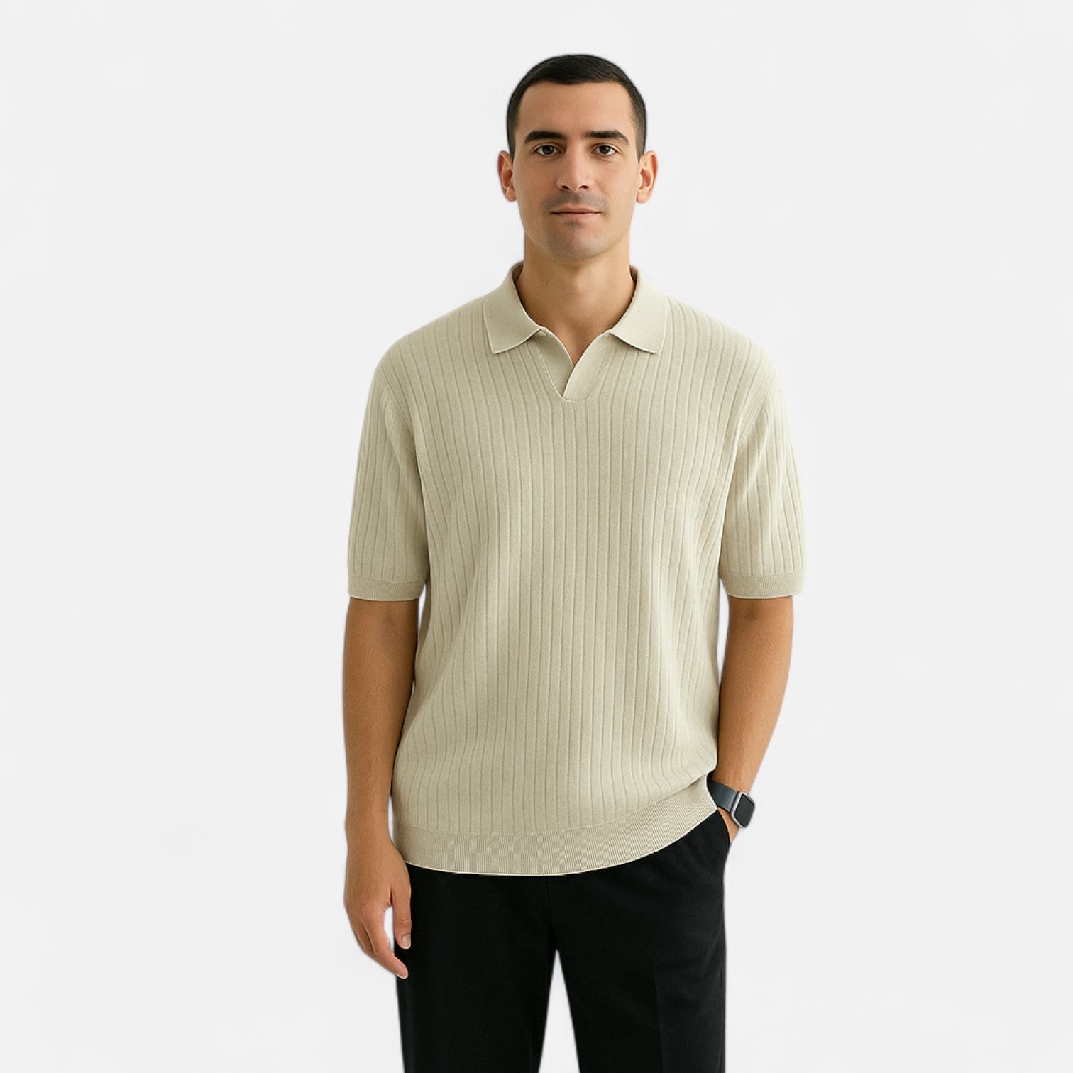 Men's Silk Polo Shirt - Comfortable Summer Essential 2