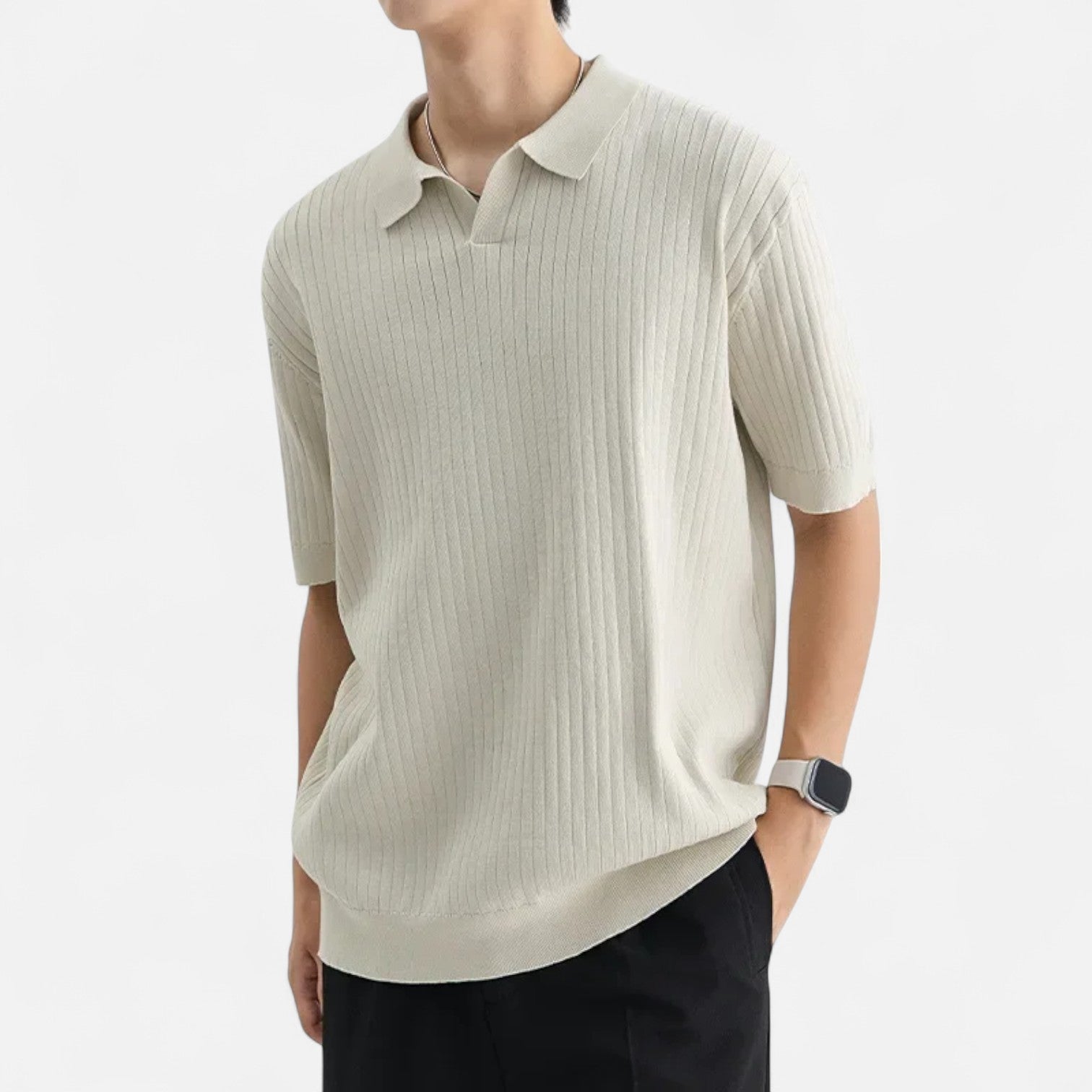 Men's Silk Polo Shirt - Comfortable Summer Essential 3