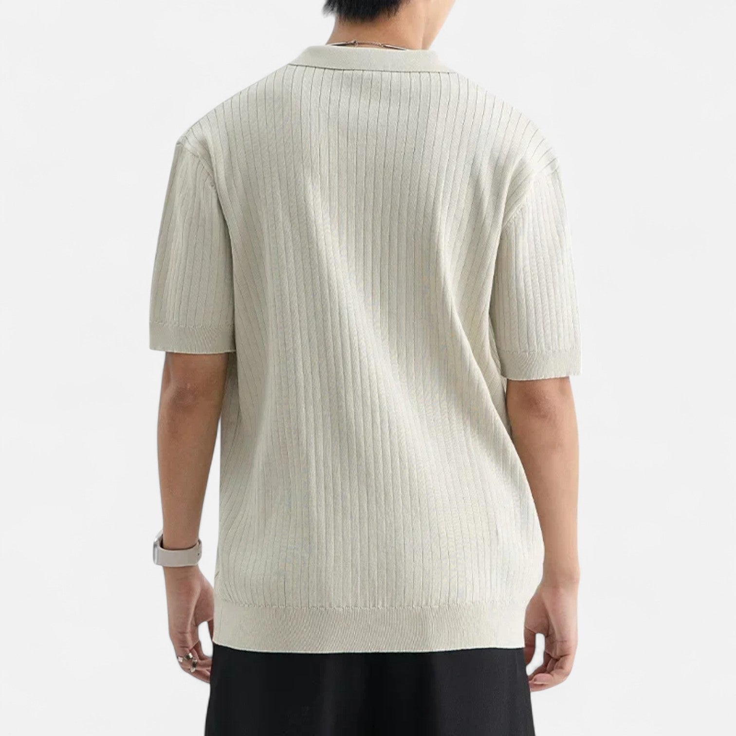 Men's Silk Polo Shirt - Comfortable Summer Essential 4