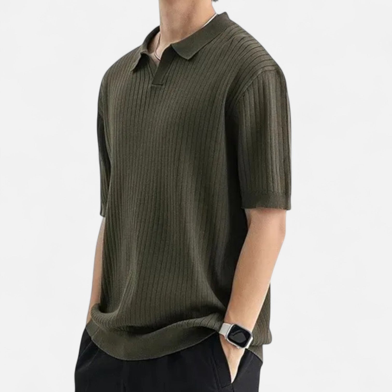 Men's Silk Polo Shirt - Comfortable Summer Essential 6