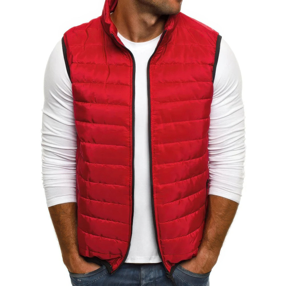 Men's Sleeveless Fashion Vest for Casual and Outdoor Wear 5