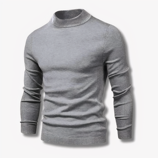 Men's Slim Fit Knitted Turtleneck Sweater
