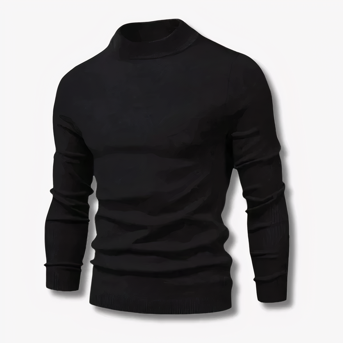 Men's Slim Fit Knitted Turtleneck Sweater