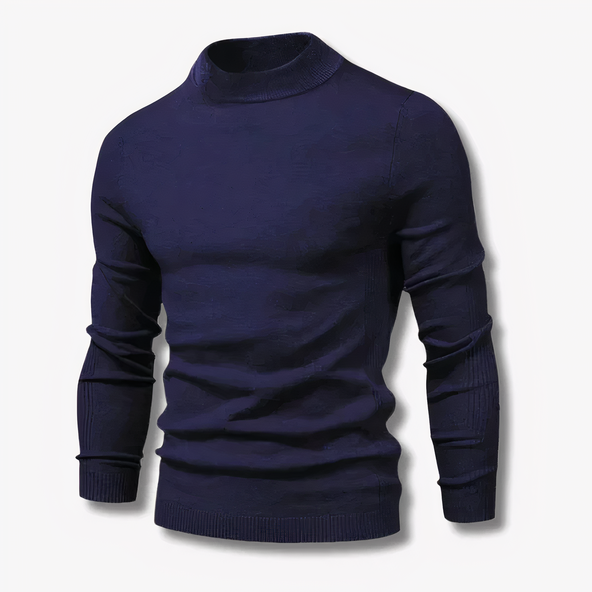 Men's Slim Fit Knitted Turtleneck Sweater