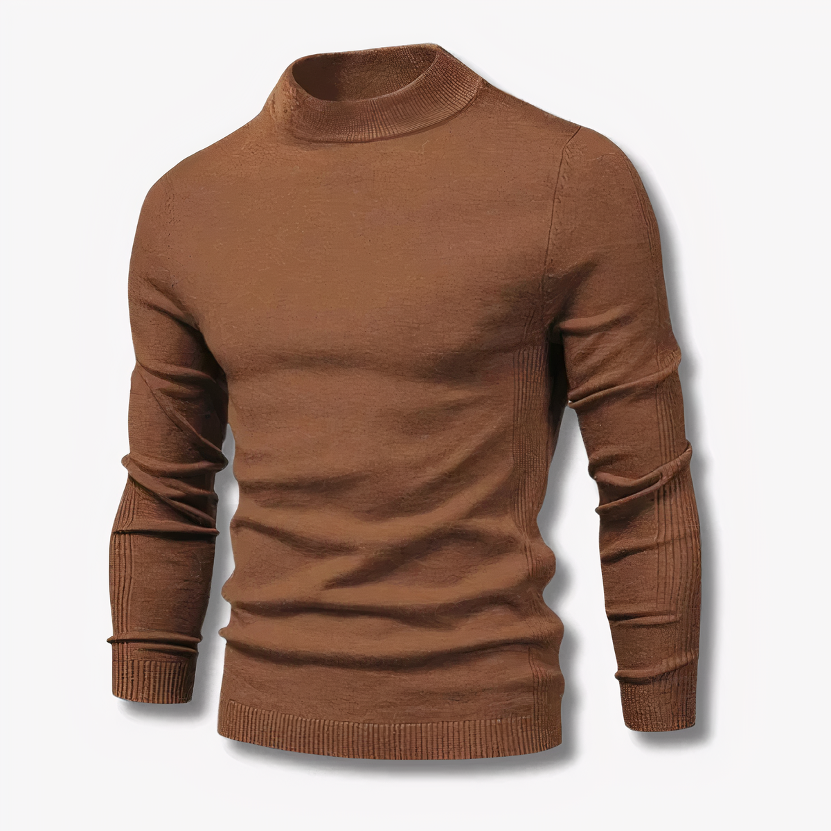 Men's Slim Fit Knitted Turtleneck Sweater