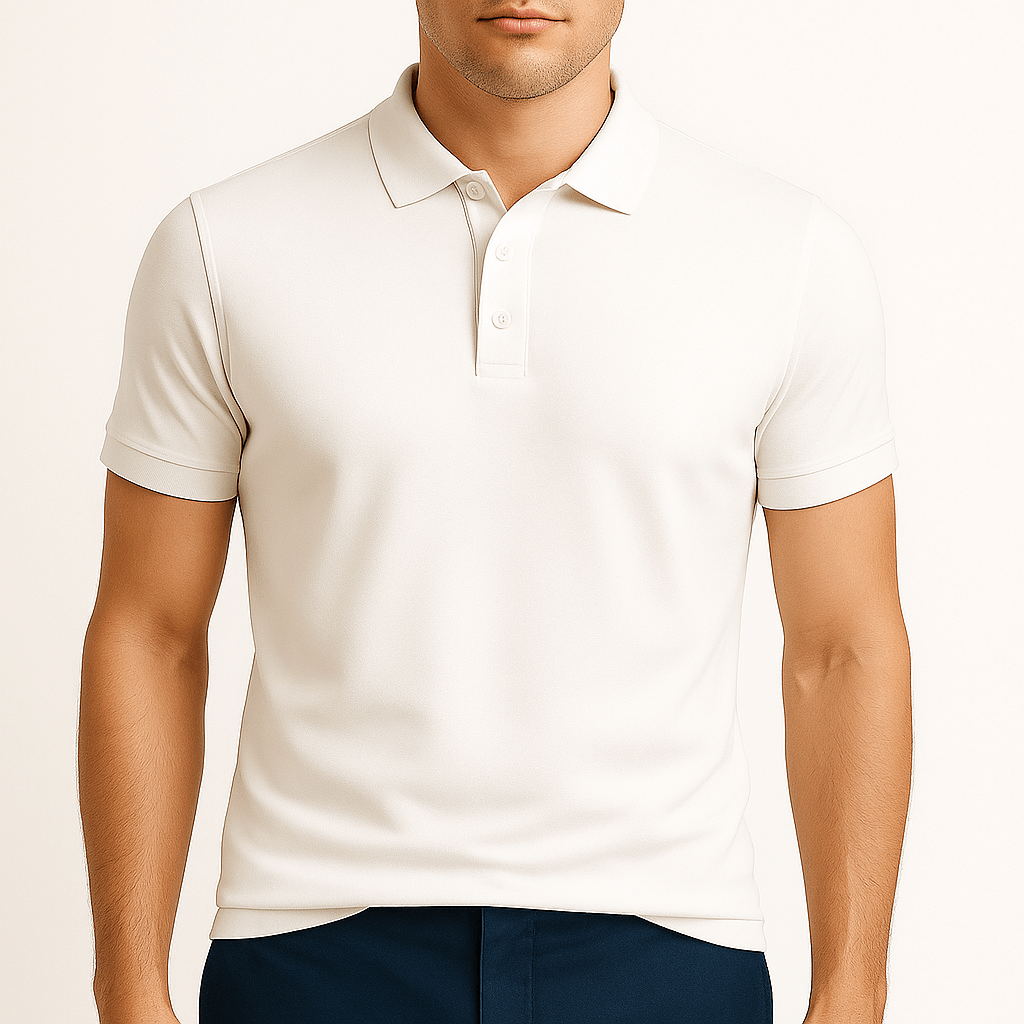 Men's Slim Fit Lapel Polo Shirt 8