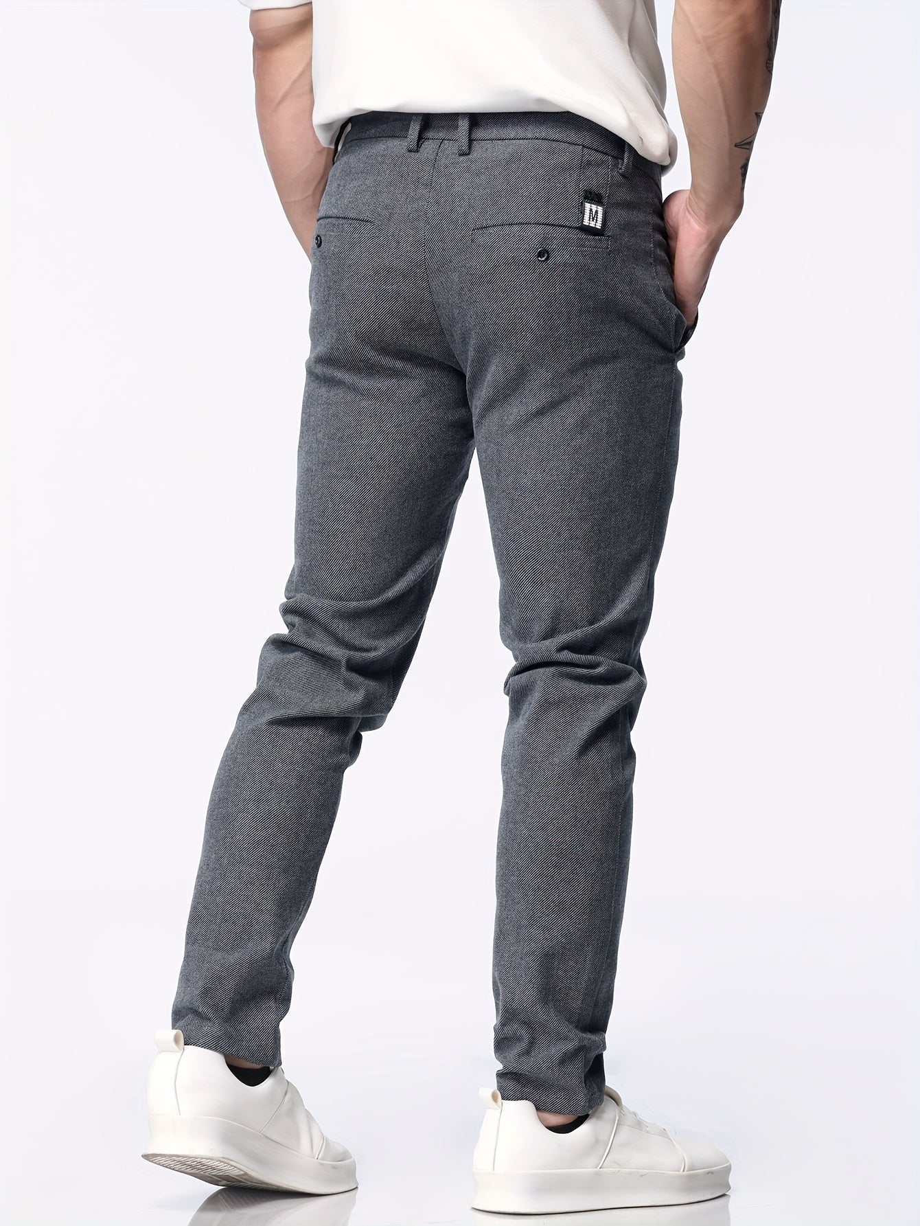 Men's Slim Fit Trousers for Casual and Formal Wear