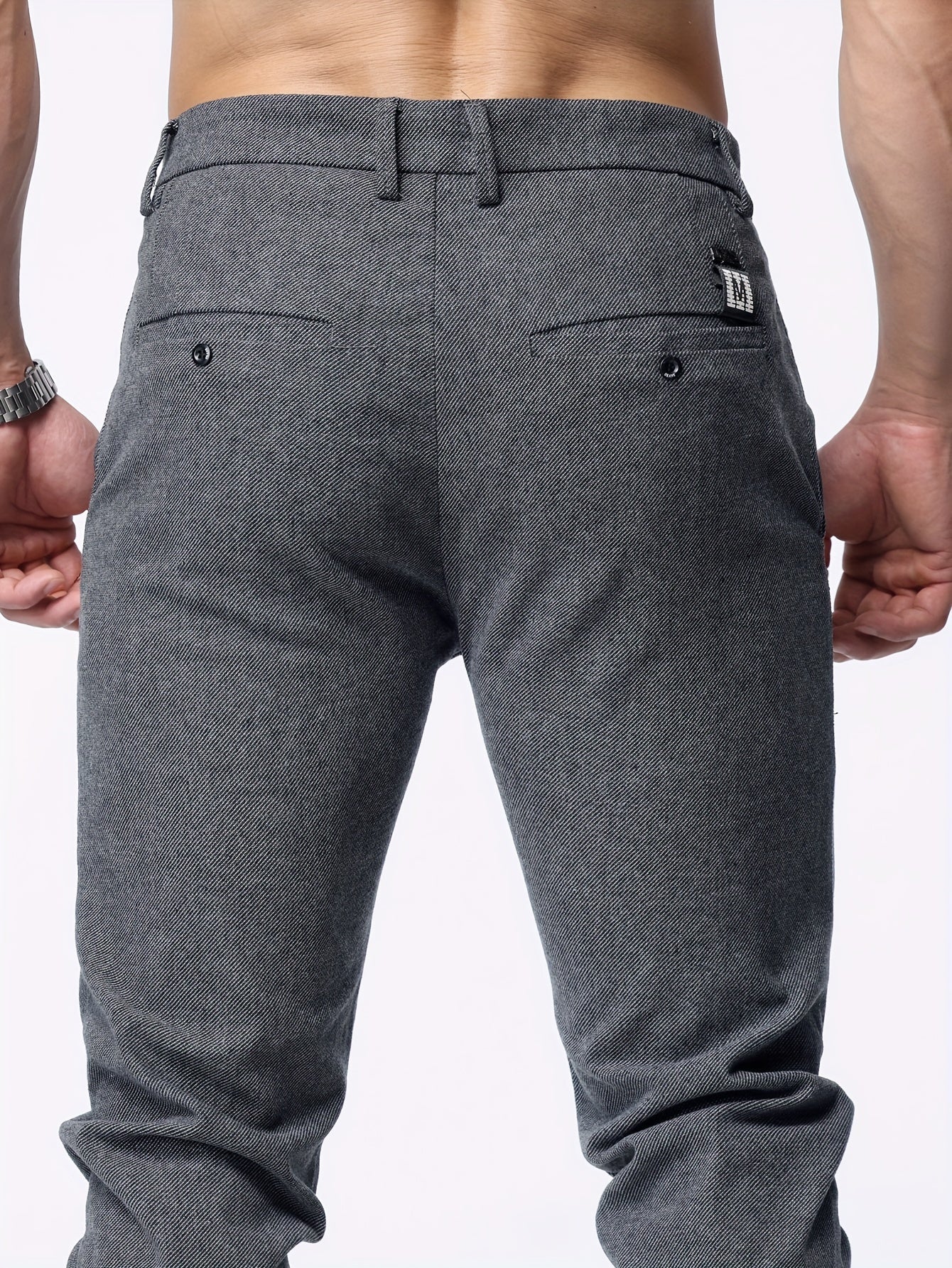 Men's Slim Fit Trousers for Casual and Formal Wear