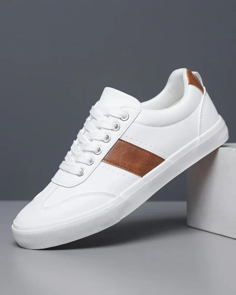Men's Sneakers - Stylish Low Top Shoes with Premium Leather 2