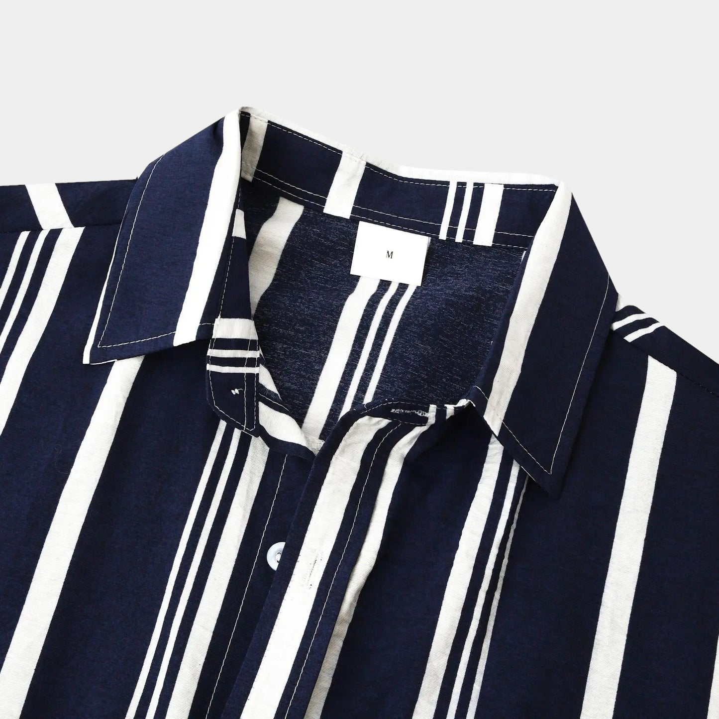 Men's Striped Linen Shirt 5
